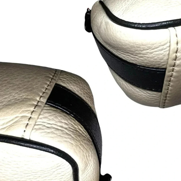 Kate Spade Vintage Embossed Signature Stud Long Adjustable Crossbody Strap-Cream - Picture 11 of 15